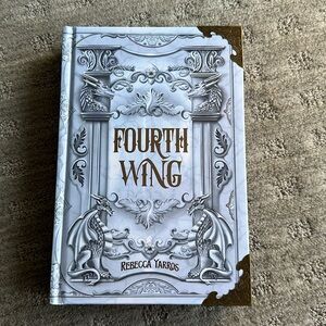 Bookish Box Fourth Wing Signed with Page Overlays